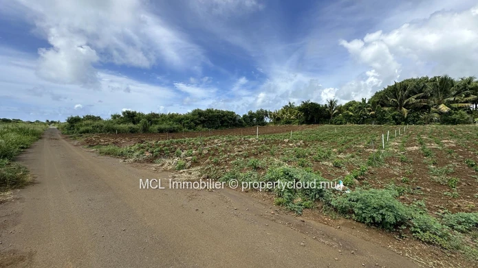 57 perches of agricultural land for sale at Domaine l'Ile d'Ambre .