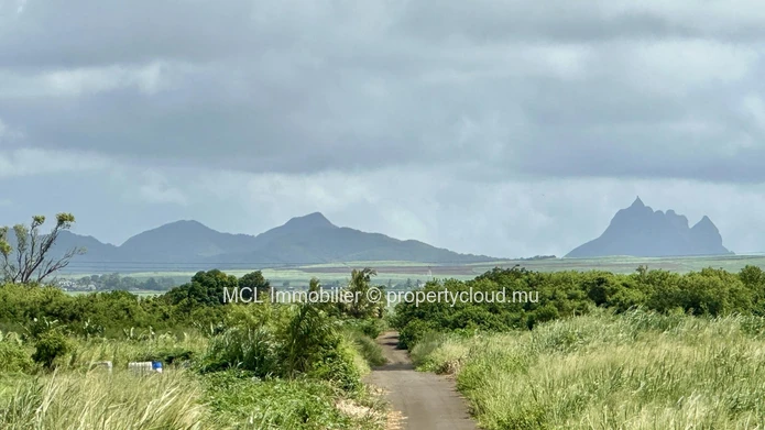 57 perches of agricultural land for sale at Domaine l'Ile d'Ambre .