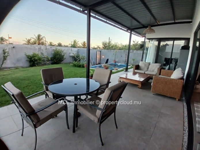 Furnished 3-Bedroom House with Private Pool in Grand Baie