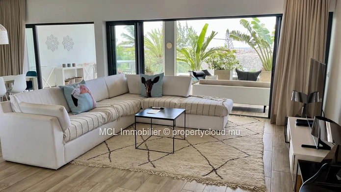 Appartement meublé de standing à louer à Pointe aux Canonniers