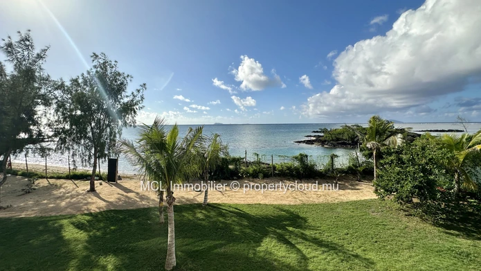 Appartement en front de mer de 3 chambres à Grand Gaube