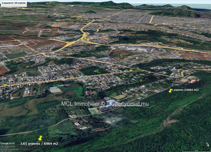 Prime  Land in Mount Ory, Moka with Stunning Views
