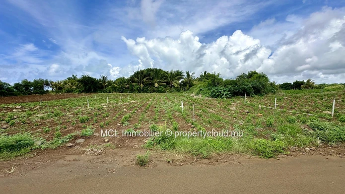57 perches of agricultural land for sale at Domaine l'Ile d'Ambre .