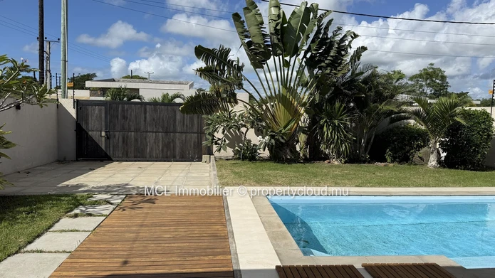 Furnished 3-bedroom villa with private pool.