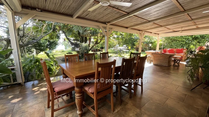 Beachfront house for rent