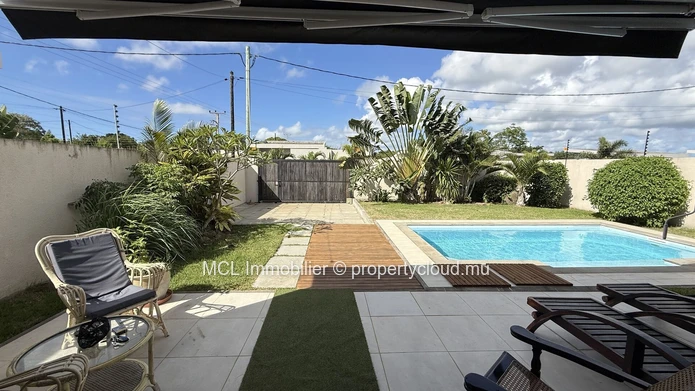 Furnished 3-bedroom villa with private pool.