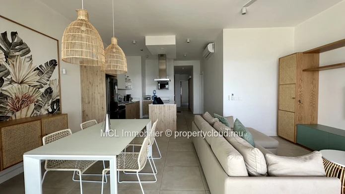 Appartement en front de mer de 3 chambres à Grand Gaube
