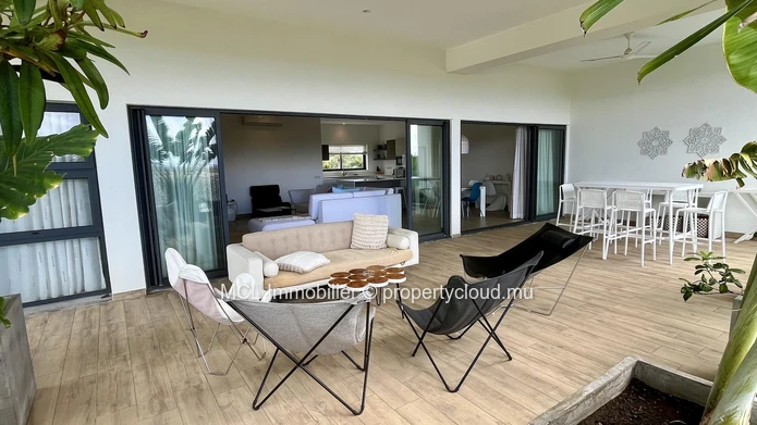 Appartement meublé de standing à louer à Pointe aux Canonniers