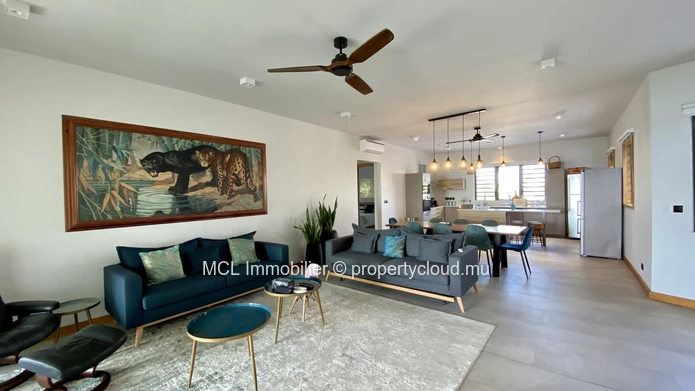 Appartement en front de mer de 3 chambres à Péreybère.