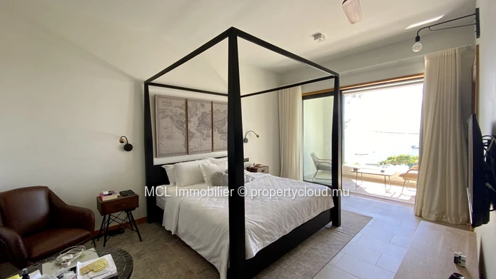 Appartement en front de mer de 3 chambres à Péreybère.